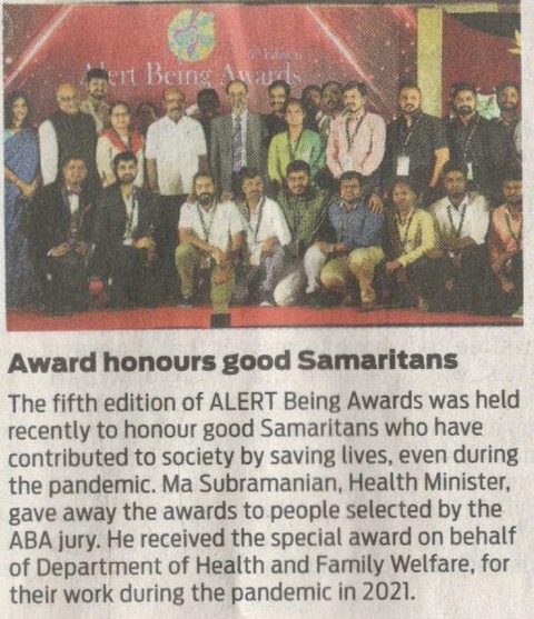 Award honours good Samaritans
